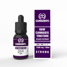 Load image into Gallery viewer, Cannabryl Raw Tincture 30 ml (1:1)