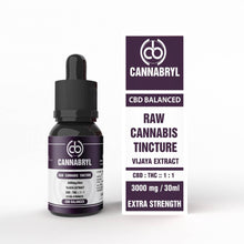 Load image into Gallery viewer, Cannabryl Raw Tincture 30 ml (1:1)
