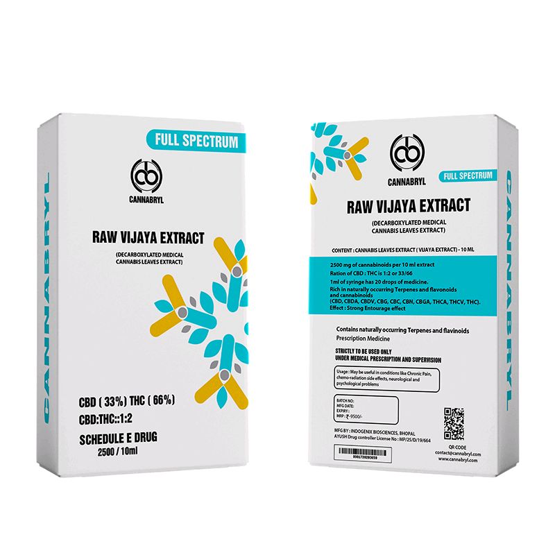 Cannabryl Decarboxylated Vijaya Extract 10 ml 1:2 (2500 mg)